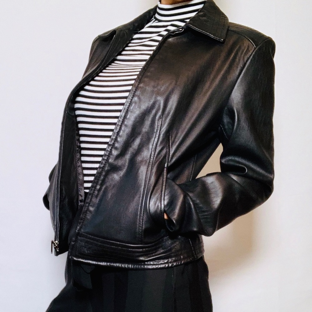 KENNETH COLE Genuine Leather Jacket 😍